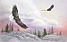 Soaring With Eagles Wall Mural C818 by Environmental Graphics