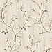 Felicia Grey Star Berry Vine Wallpaper