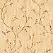 Felicia Wheat Star Berry Vine Wallpaper