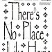 THERE IS NO PLACE LIKE HOME PEEL & STICK SINGLE SHEET