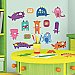 MONSTERS PEEL & STICK WALL DECALS