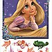 TANGLED - RAPUNZEL PEEL & STICK GIANT WALL DECALS