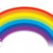 OVER THE RAINBOW PEEL & STICK GIANT WALL DECAL