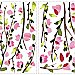 PINK BLOSSOM BRANCHES PEEL AND STICK WALL DECALS