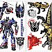 TRANSFORMERS: AGE OF EXTINCTION PEEL AND STICK WALL DECALS