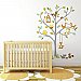 WOODLAND FOX & FRIENDS TREE PEEL AND STICK WALL DECALS