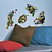 TEENAGE MUTANT NINJA TURTLES IN ACTION PEEL AND STICK GIANT WALL DECALS
