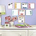 DAYS OF THE WEEK PLANNER DRY ERASE PEEL AND STICK WALL DECALS