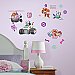 PAW PATROL GIRL PUPS PEEL AND STICK WALL DECALS