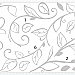 SILVER LEAF GIANT PEEL AND STICK WALL DECALS WITH PEARLS
