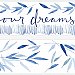 KATHY DAVIS SET YOUR DREAMS FREE QUOTE PEEL AND STICK WALL DECALS