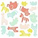 ANIMAL SILHOUETTE PEEL AND STICK WALL DECALS