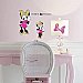MINNIE MOUSE PEEL AND STICK WALL DECALS WITH GLITTER