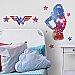 WONDER WOMAN WATERCOLOR PEEL AND STICK GIANT WALL DECALS