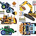NEW SPEED LIMIT - CONSTRUCTION VEHICLES PEEL & STICK WALL DECALS