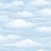Daydreamer Blue Clouds Faux Effects Wallpaper
