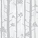Sydow Grey Birch Tree Wallpaper