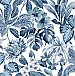 Josefa Blue Tropical Wallpaper