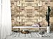 3D Stone Wall Wall Mural