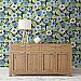 Capriana Navy Floral Burst Wallpaper