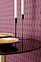 Padma Purple Geometric Texture Wallpaper
