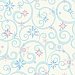 Disney Frozen Snowflake Scroll Wallpaper
