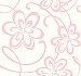Large Floral W/Scrolls Removable Wallpaper