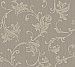 Burlap Textured Scroll  Wallpaper